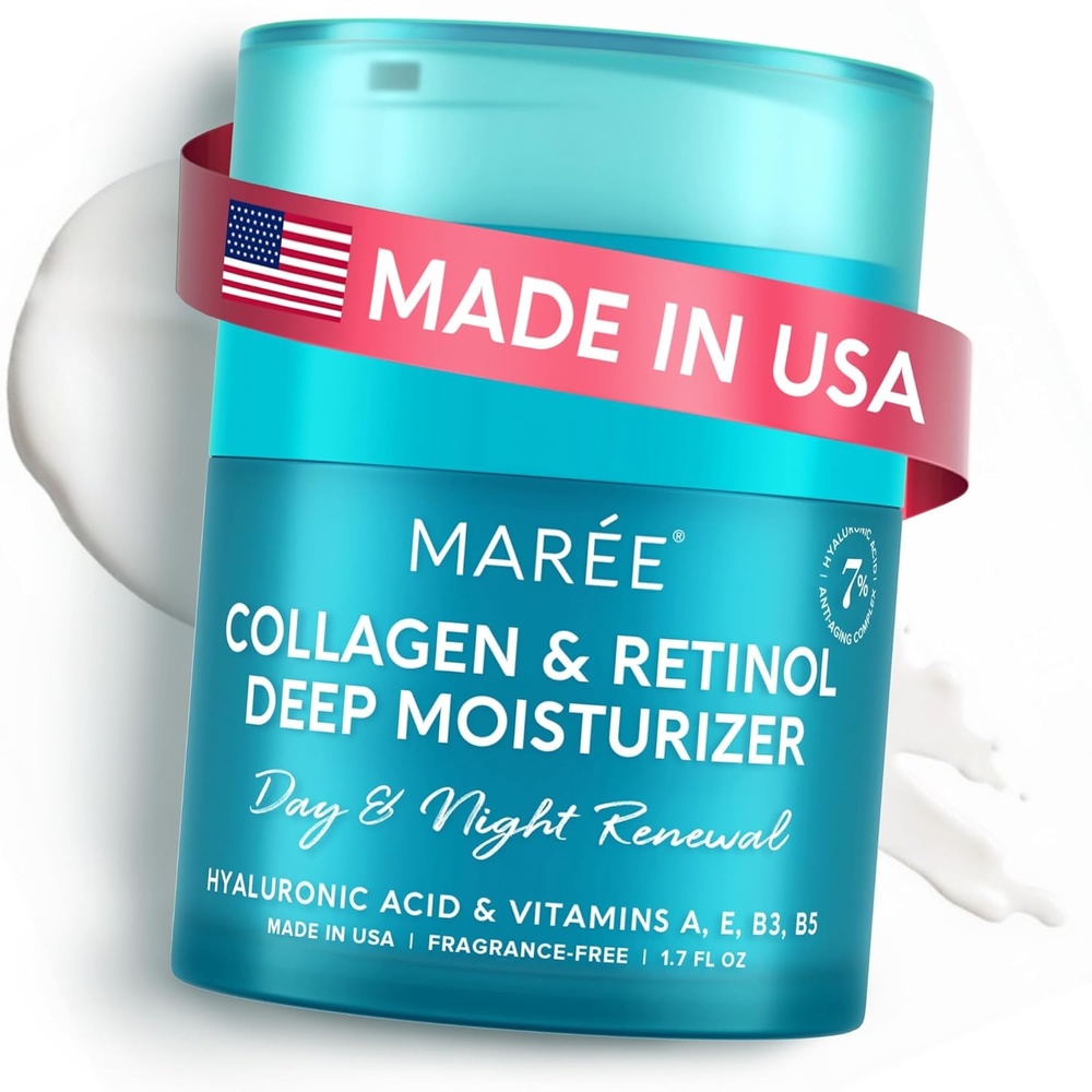 MAREE 10% Tranexamic Serum Cream – Alpha Arbutin Cream with Tranexamic Acid, Niacinamide – Dark Spot Corrector with Alfa Arbutin – Acido Tranexamico Crema para Manchas Oscuras en la Cara(Blue)
