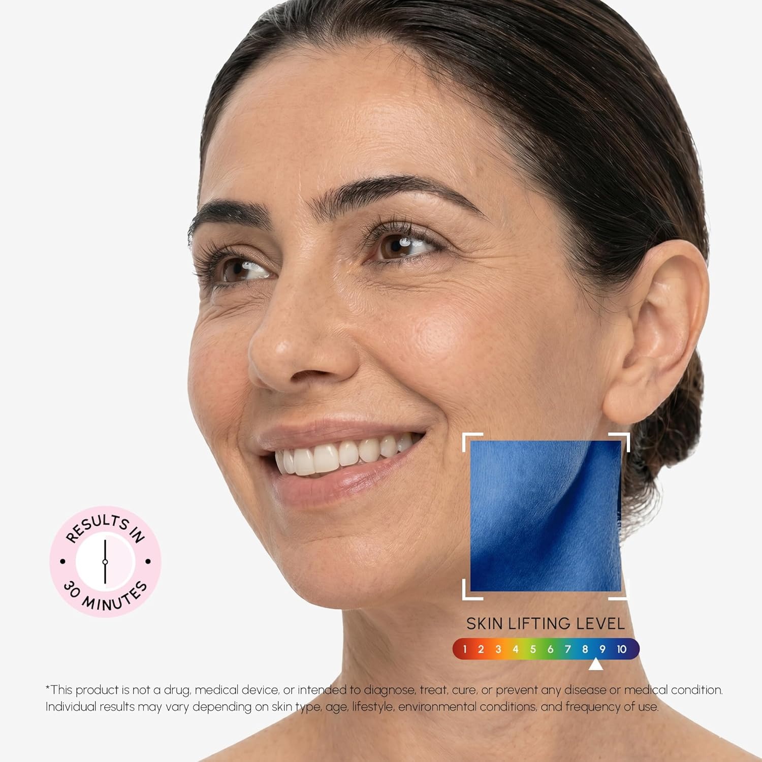 MAREE V Line Lifting Mask – Anti Aging Neck Lift Tape & Chin Strap for Sleeping – Tightening and Lifting Neck Wrinkle Patch and Double Chin Reducer for Face Lift – Depuffer Jawline Shaper Facial Masks(5 Count (Pack of 1))