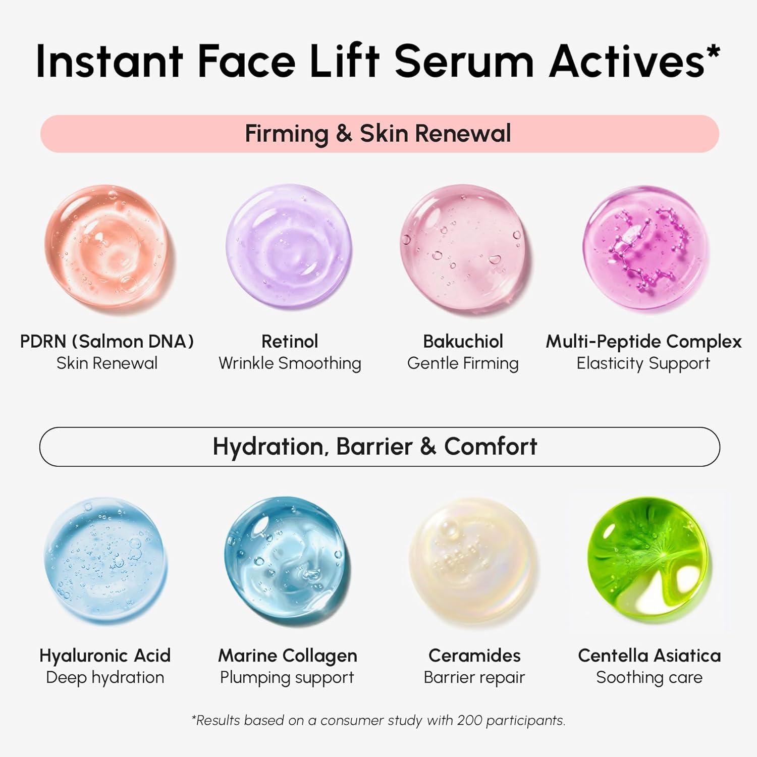 MAREE PDRN Serum – Peptides Serum for Face Anti-Aging – Salmon DNA Face Serum with Retinol, Niacinamide & Collagen – Hydrating Facial Serums for Women – Glass Skin Glow Wrinkle Care Moisturizer(1.08 Fl Oz (Pack of 1))