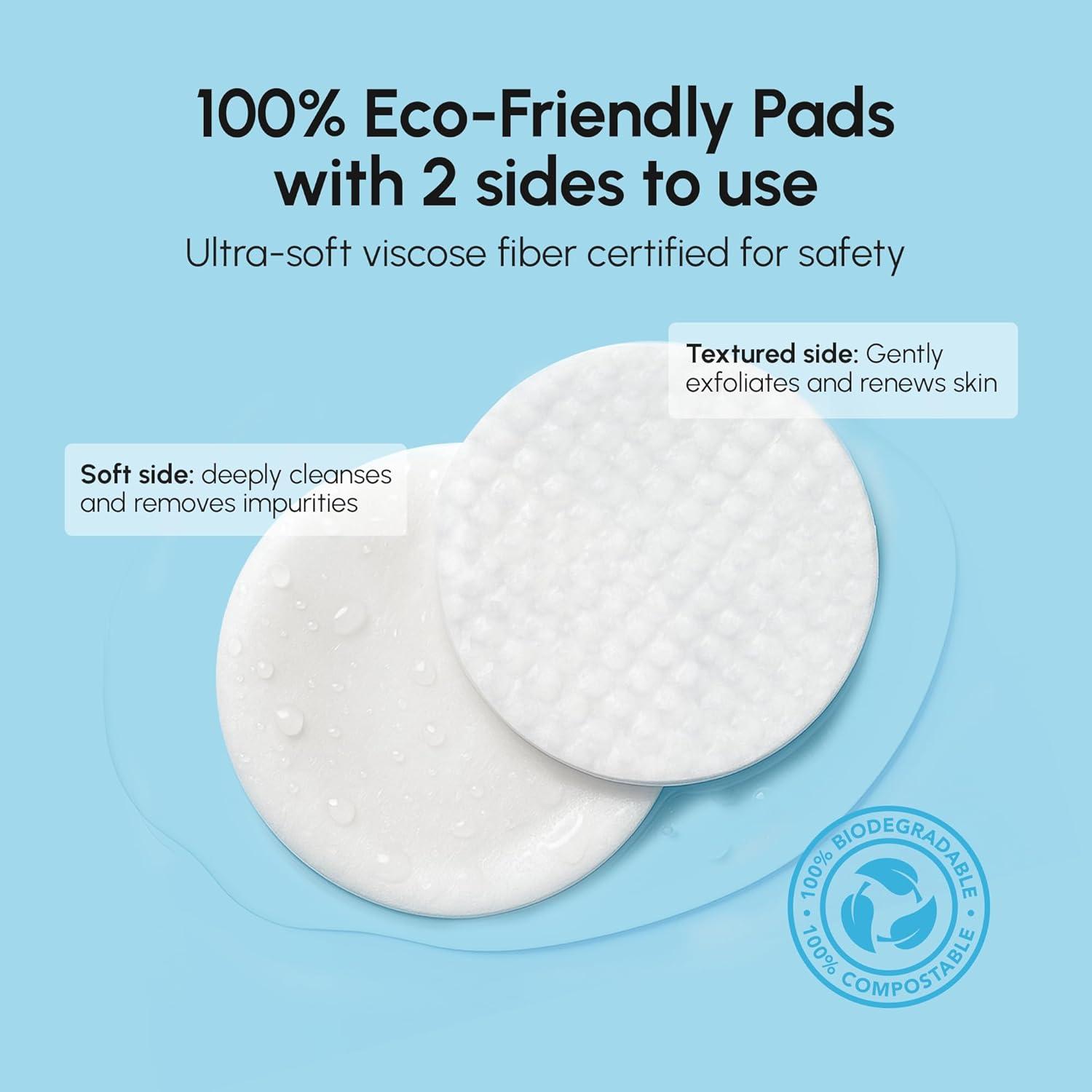 MAREE Glycolic Acid Pads – Toner Pads for Face Cleansing – Exfoliating Pad with Tea Tree Oil, Salicylic Acid & Vitamins E, B3, B5 – Acne Clearing, Skin Pore Resurfacing & Radiance Device – 50 Count(Glycolic Pads 200 Pcs)