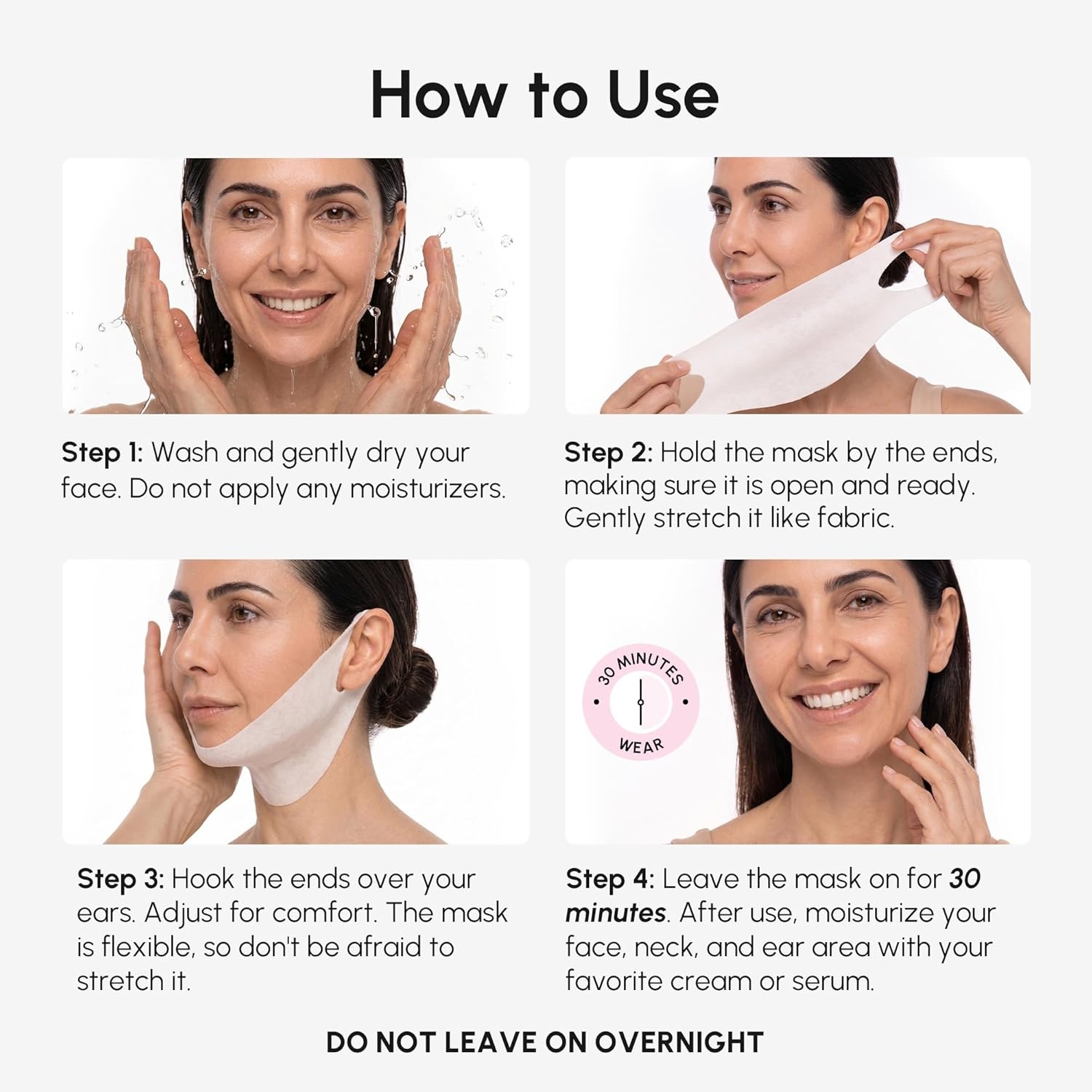 MAREE V Line Lifting Mask with PDRN Salmon DNA – Deep Collagen Face Mask for Women – Jawline Shaper Facial Masks with Retinol – Tightening & Firming Neck Lift Tape – Double Chin Strap for Face Lift(Burgundy)