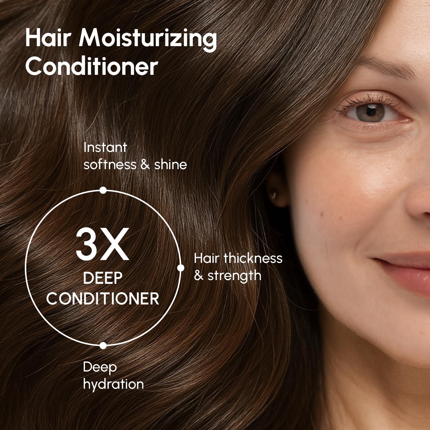 MAREE Leave-In Conditioner for Dry Damaged Hair, Leave-In Conditioner for Curly Hair, Color Treated(8.5 Fl Oz (Pack of 1))