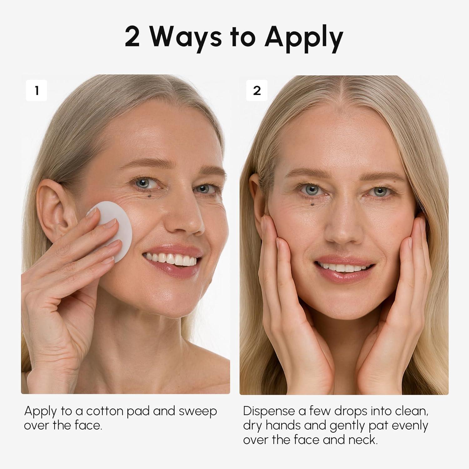 MAREE Exfoliating Toner with Salicylic Acid – AHA BHA Face Exfoliant & Pore Cleaner – BHA Liquid Exfoliant for Sebum & Dead Skin Care Remover – Face Exfoliator – Acido Salicilico Exfoliante Facial(Glycolic Acid)