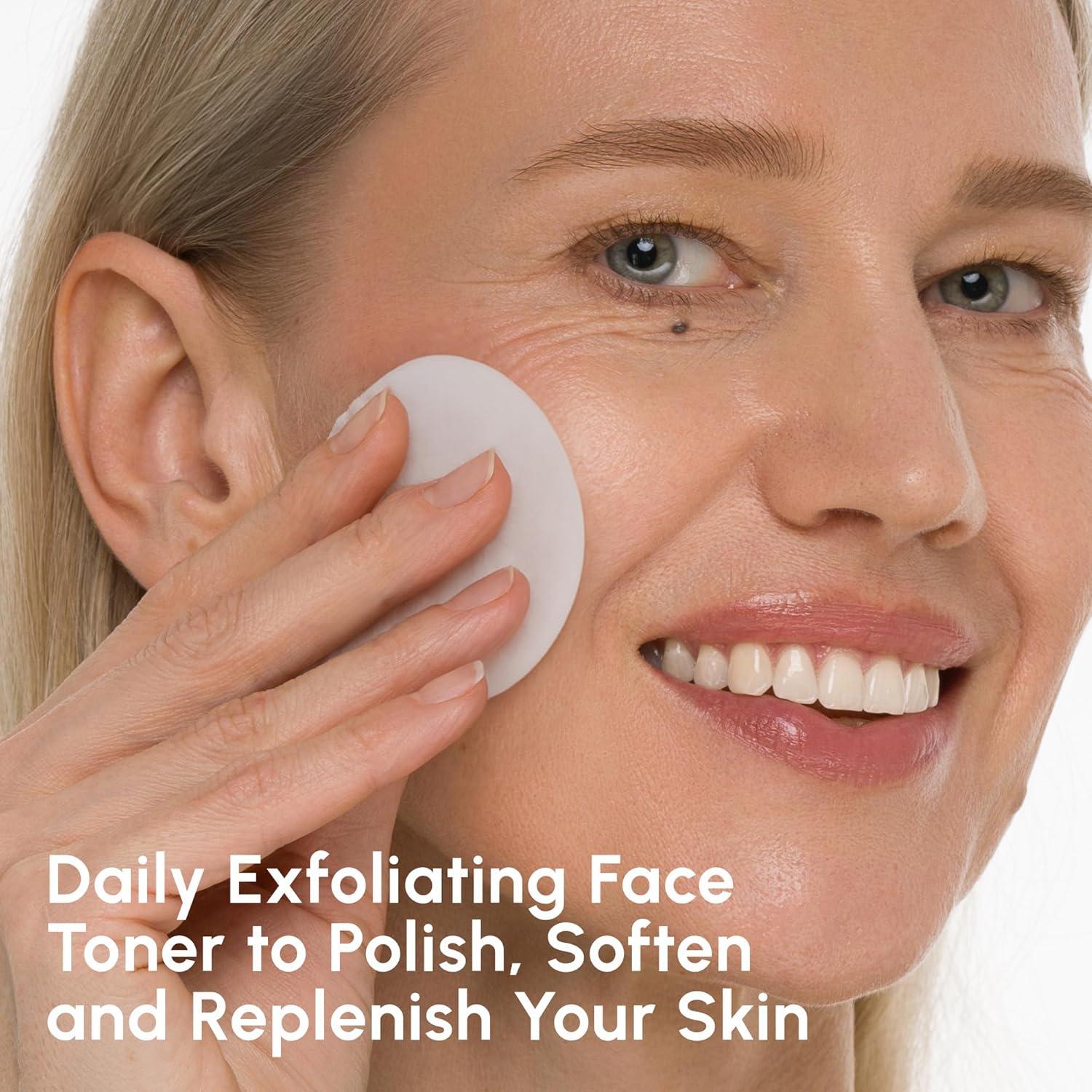 MAREE Exfoliating Toner with Salicylic Acid – AHA BHA Face Exfoliant & Pore Cleaner – BHA Liquid Exfoliant for Sebum & Dead Skin Care Remover – Face Exfoliator – Acido Salicilico Exfoliante Facial(Glycolic Acid)
