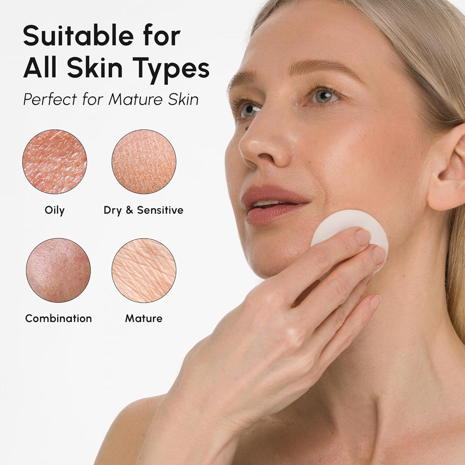 MAREE Exfoliating Toner with Salicylic Acid – AHA BHA Face Exfoliant & Pore Cleaner – BHA Liquid Exfoliant for Sebum & Dead Skin Care Remover – Face Exfoliator – Acido Salicilico Exfoliante Facial(Glycolic Acid)