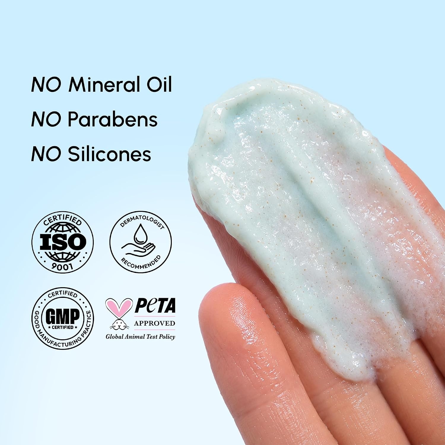 MAREE Face Exfoliator – Microdermabrasion Facial Scrub & Exfoliating Face Wash for Women – Collagen & Glycolic Acid – Gentle Scrub and Exfoliant – Men Exfoliating Scrubber – Exfoliante Facial Cleanser(3.0 Ounce (Pack of 1))