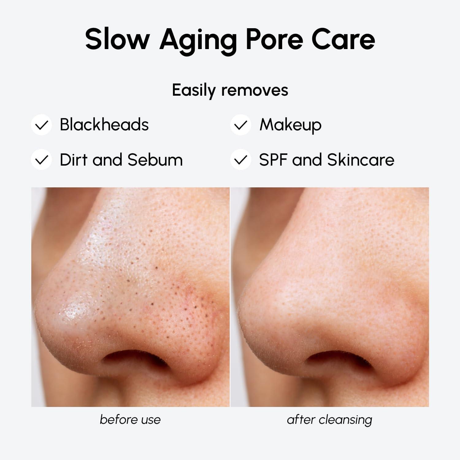 MAREE Deep Cleansing Oil for Face – Makeup Remover Oil Cleanser for Face Skincare – Centella Cleansing Oils Non-Comedogenic – Makeup Blackhead Remover – Pore Cleaner Facial Wash for Sensitive Skin(Original)