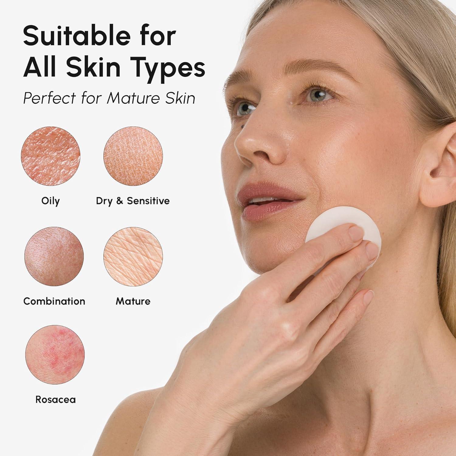 MAREE Exfoliating Toner with Salicylic Acid – AHA BHA Face Exfoliant & Pore Cleaner – BHA Liquid Exfoliant for Sebum & Dead Skin Care Remover – Face Exfoliator – Acido Salicilico Exfoliante Facial(Pore Minimizing)