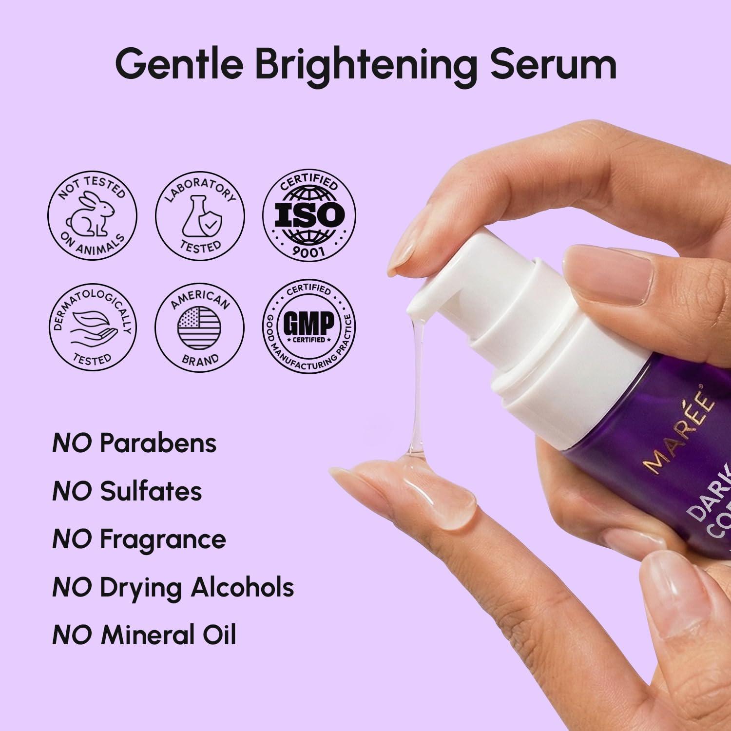 MAREE Dark Spot Remover for Face and Body – Dark Spot Corrector Serum – Hyperpigmentation, Melasma, Sun & Age Spots – Black & Brown Spot Remover for Women – Crema para Manchas Oscuras en la Cara(3.4 Fl Oz (Pack of 1))